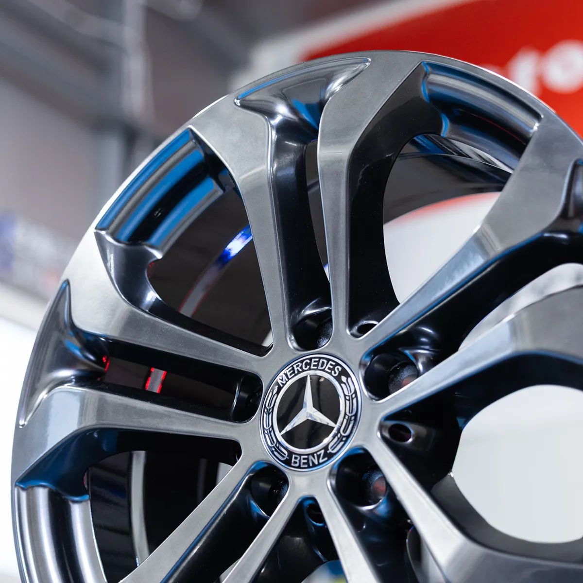 ORYGINALNE Felgi Mercedes 17" - klasa A B C E GLC CLK CLC SLC SLK