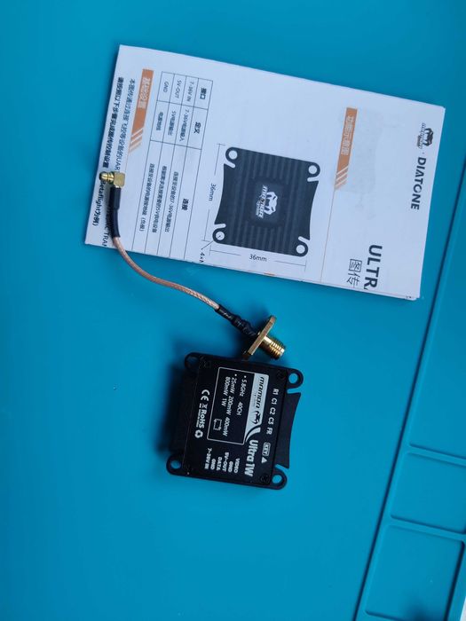 VTX Diatone Mamba Ultra 1000 5.8G 25/200/400/800/1000mW FPV 1W
