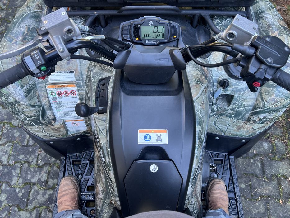 Yamaha Grizzly 550 CAMO, wspomaganie