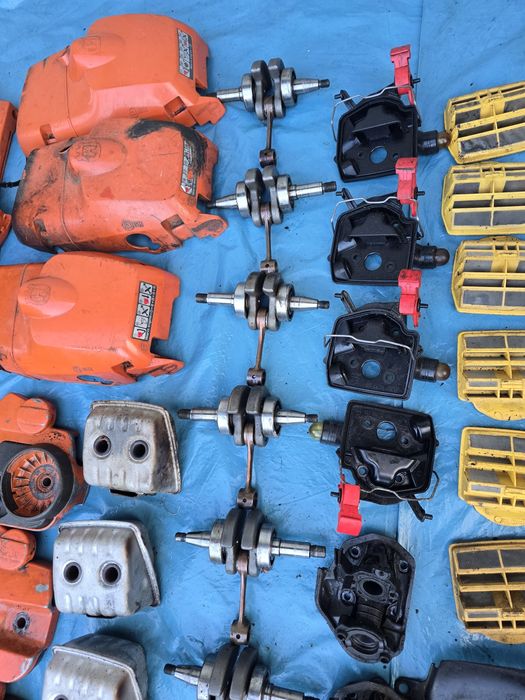 Pilarka spalinowa Husqvarna 445,450 części używane oryginał