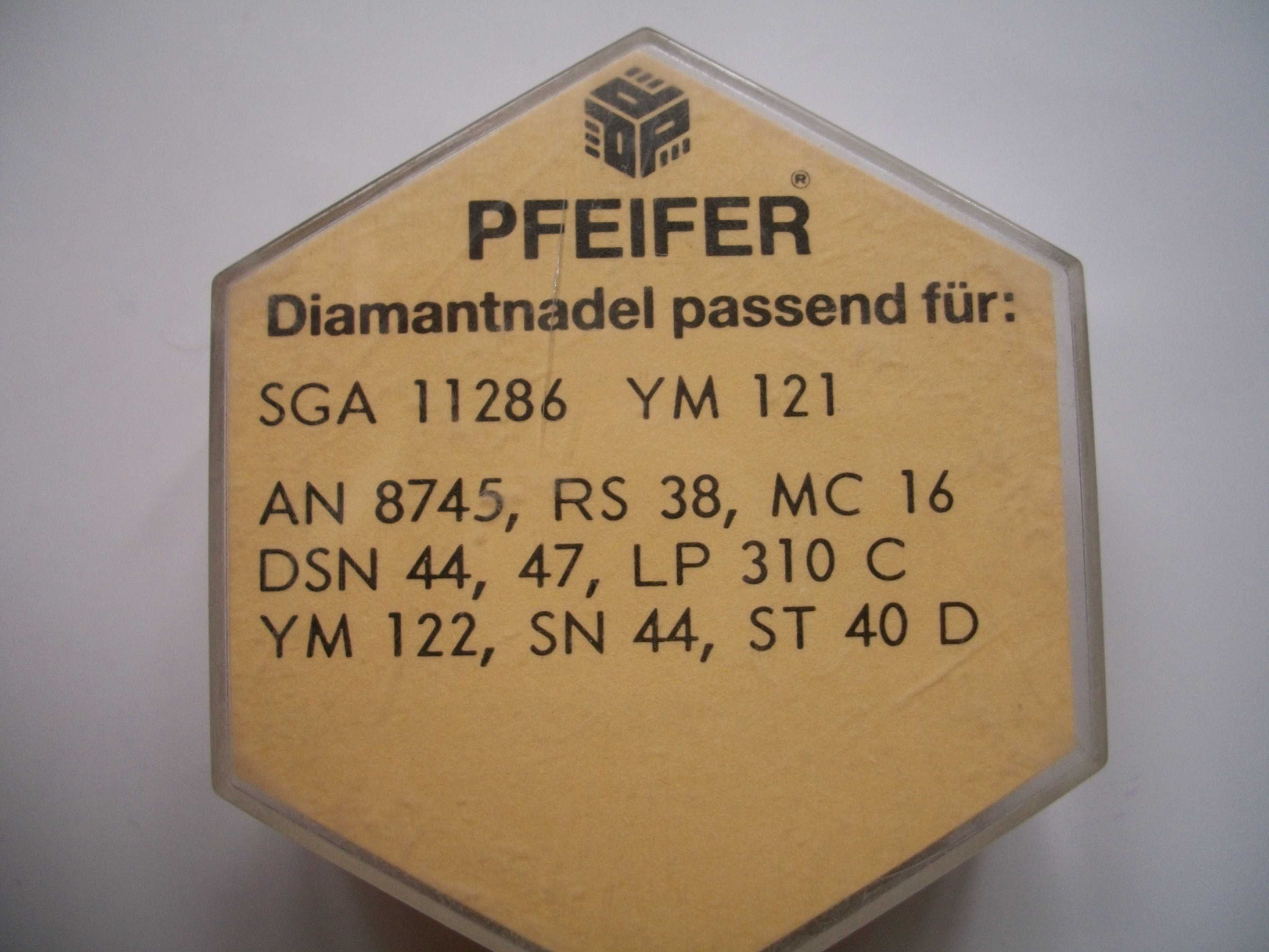 новая алмазная игла для проигрывателя Pfeifer SGA  11286  Akai ,Denon