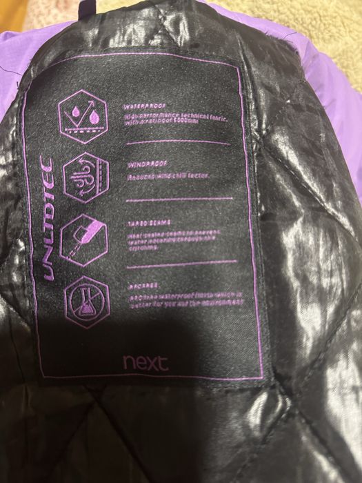 Куртка next удлиненная на девочку