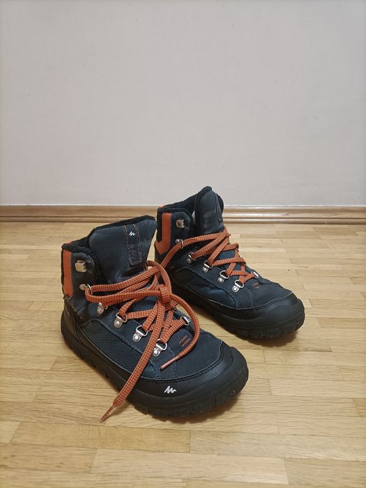 Buty dla dziecka Quechua SH500 Warm, rozm. 35,  wodoodporne, ocieplane