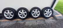 Alufelgi 4x100 15 z oponami letnimi 195/65/15
