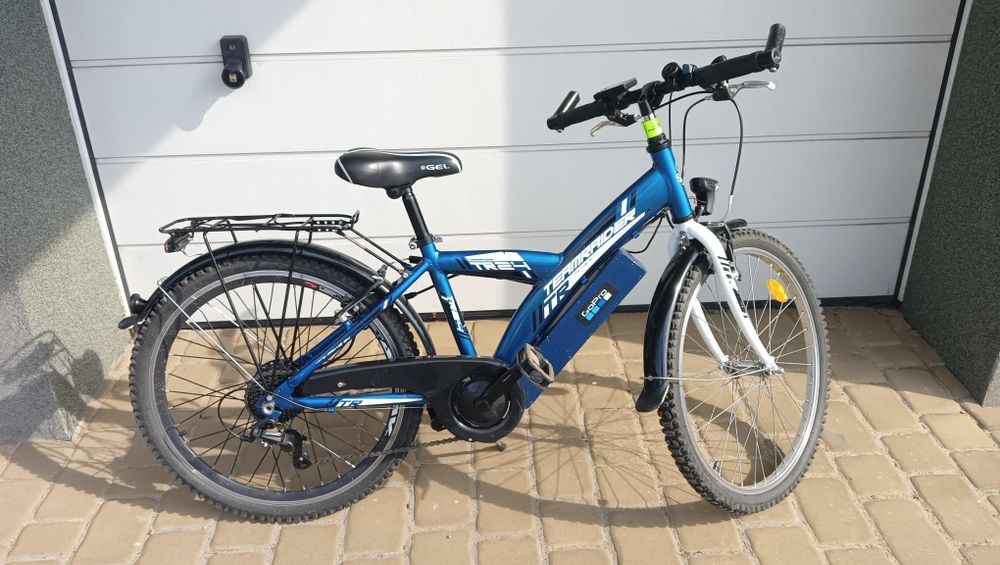 Rower elektryczny 24" dla 7-12 latka. Nie Romet Kros specialized btwin