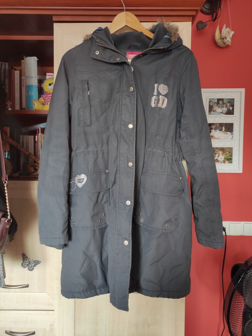 Kurtka parka na zimę