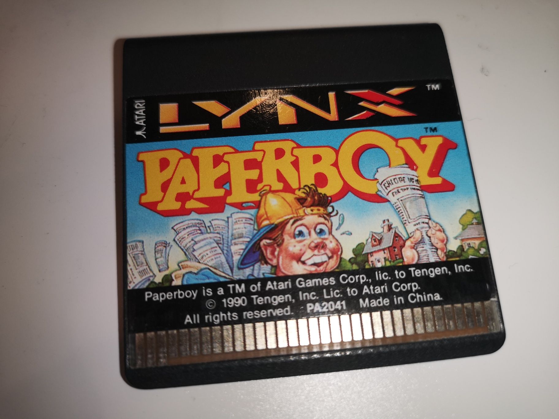 PaperBoy ATARI LYNX gra (rzadkość retro 1990) kioskzgrami Ursus