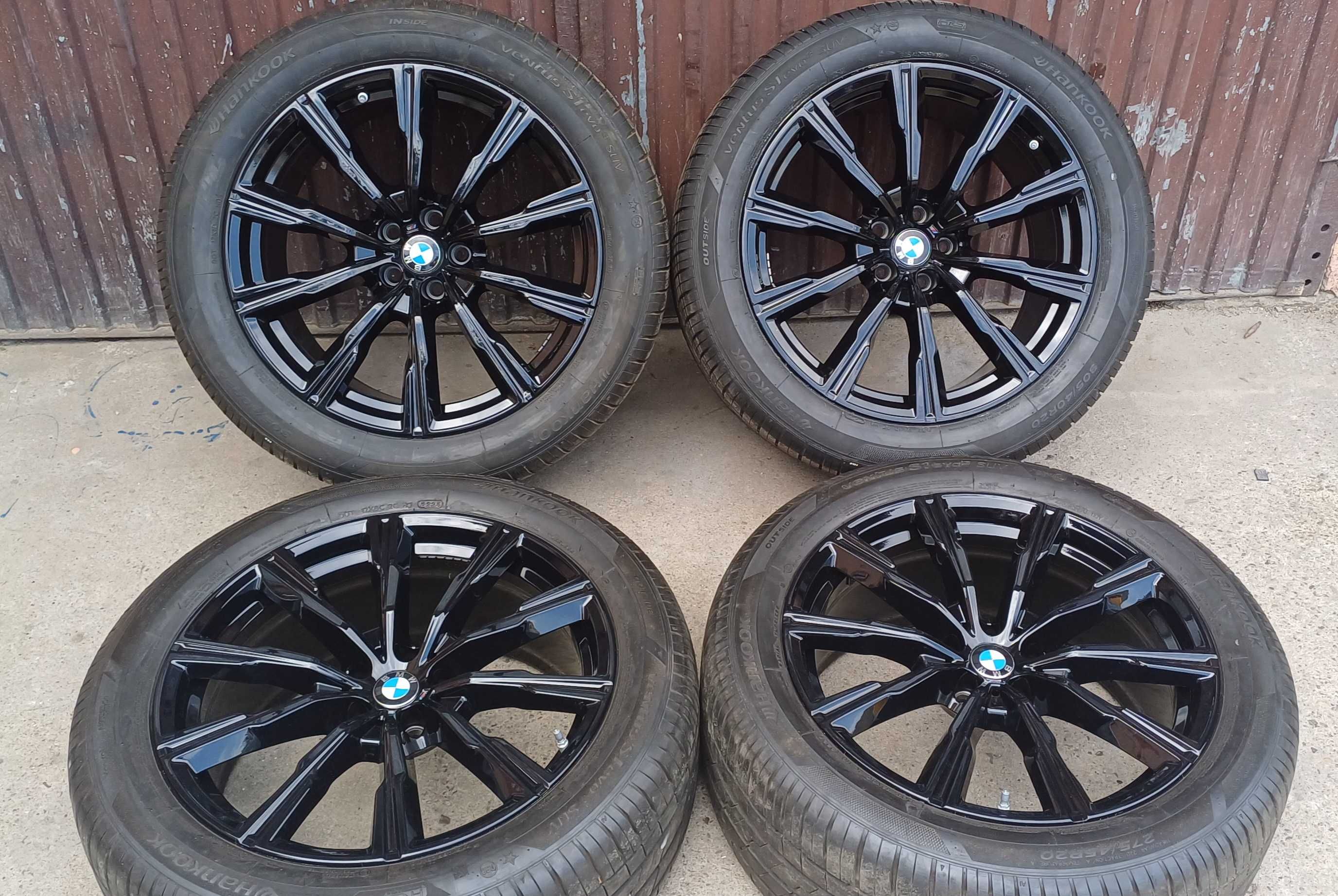 Kola 20" bmw x5 g05 x6 g06 m-pakiet szeroki tył lato black wz740