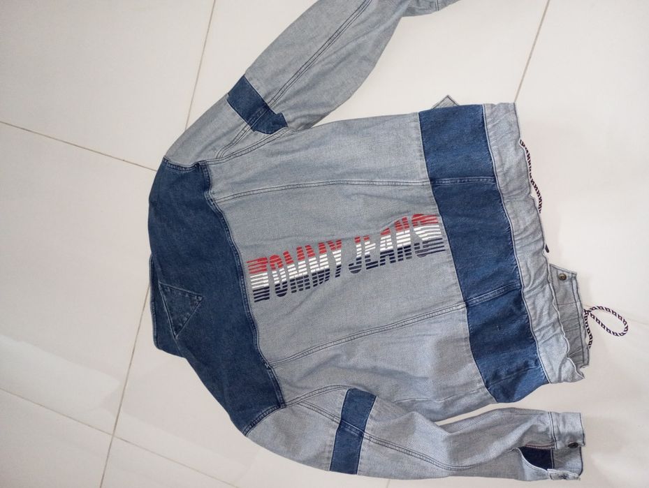 Kurtka damska jeans jesienna Tommy Hilfiger xxl