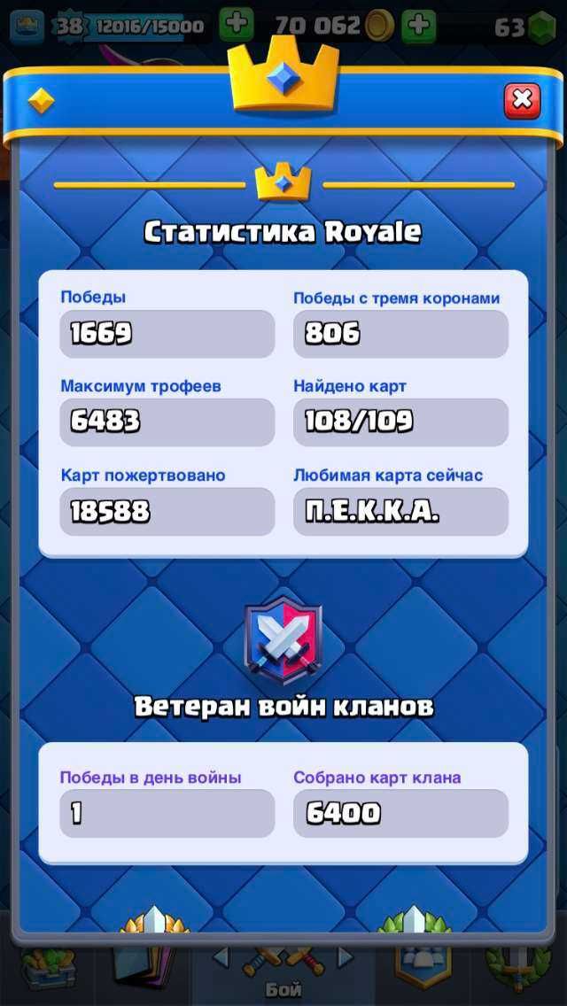 Аккаунт клеш рояль