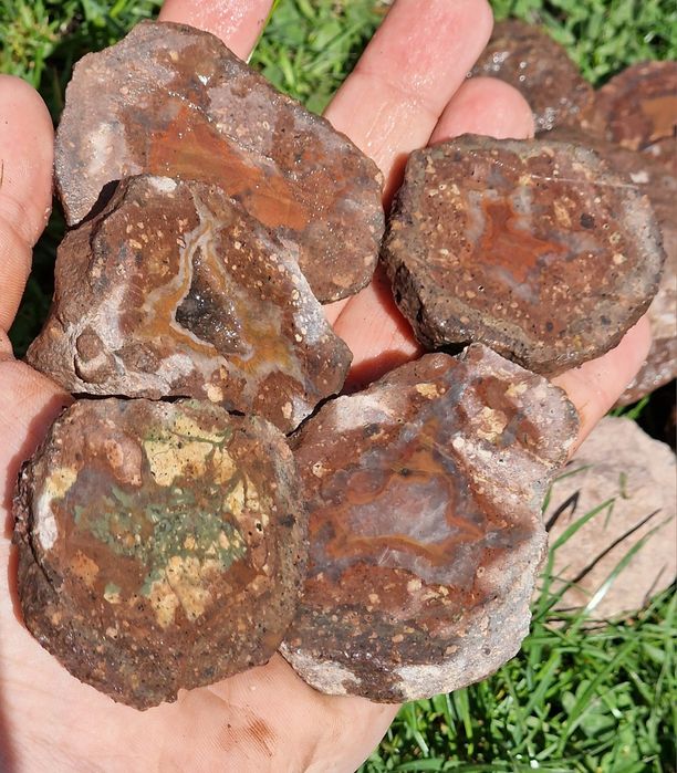 Agaty Nowy Kościół Sokołowiec minerał