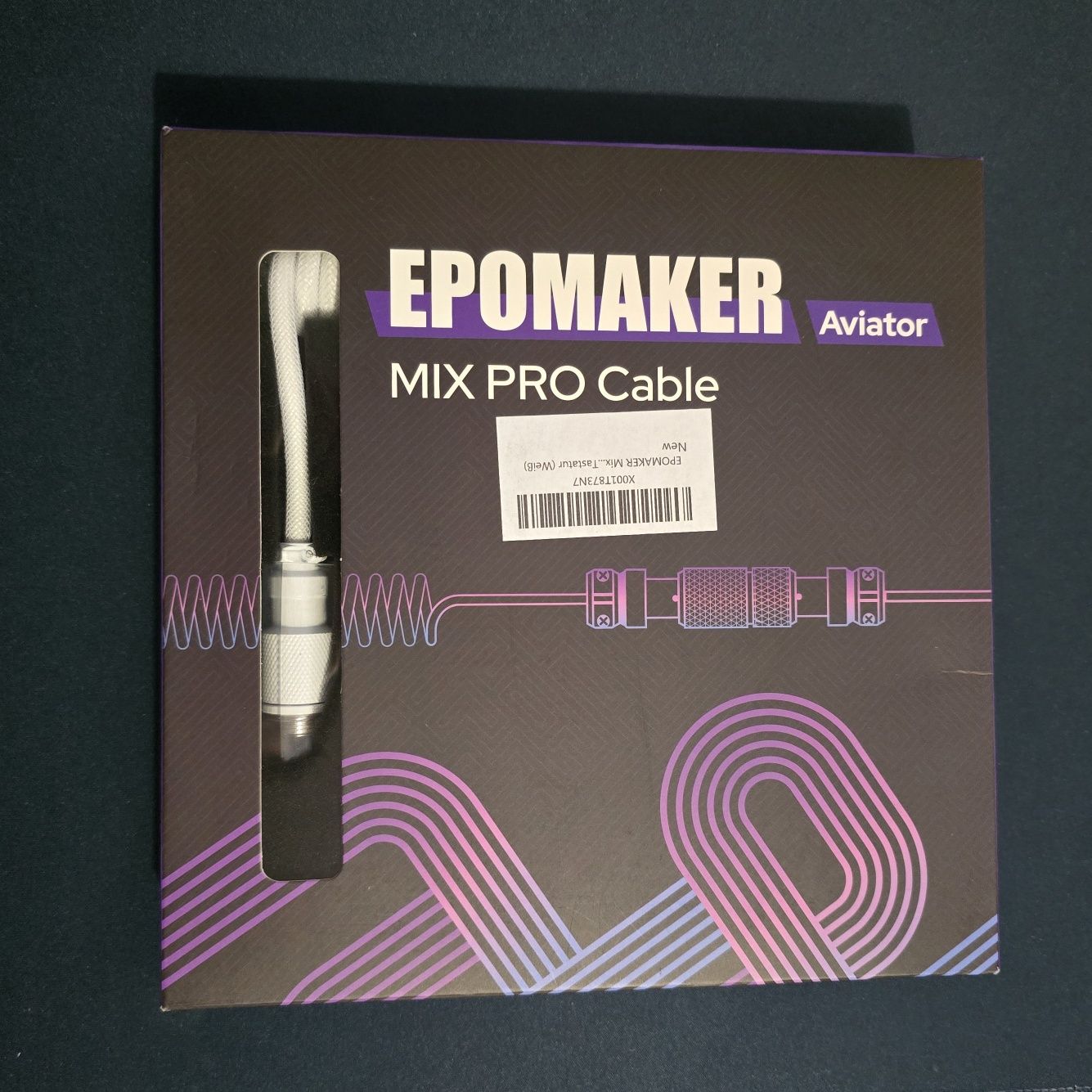 Cabo Aviator USB-C 1,5m – EPOMAKER Mix Pro (Novo)