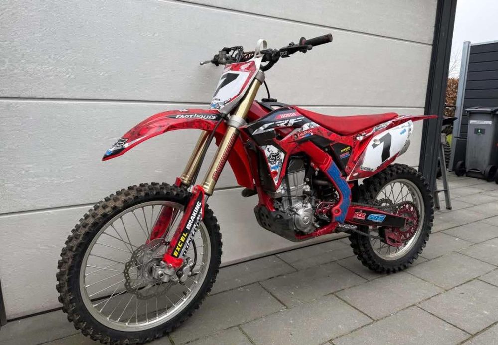 Honda Crf 450 Super Stan 2017 Rok.
