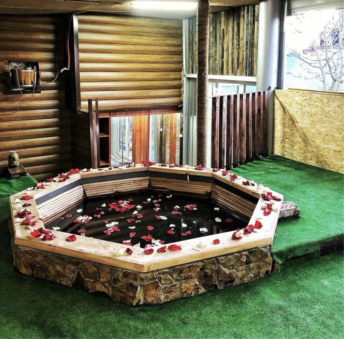 Баня/чан на дровах