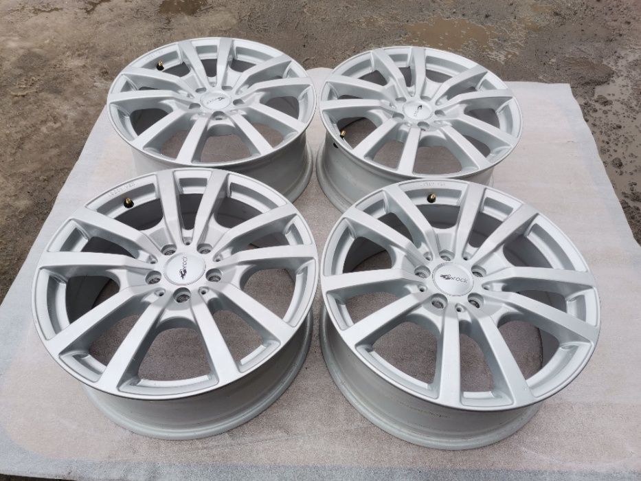 Alufelgi 5x112 18 ET56 VW Golf Caddy Touran Skoda Octavia Mercedes Vit