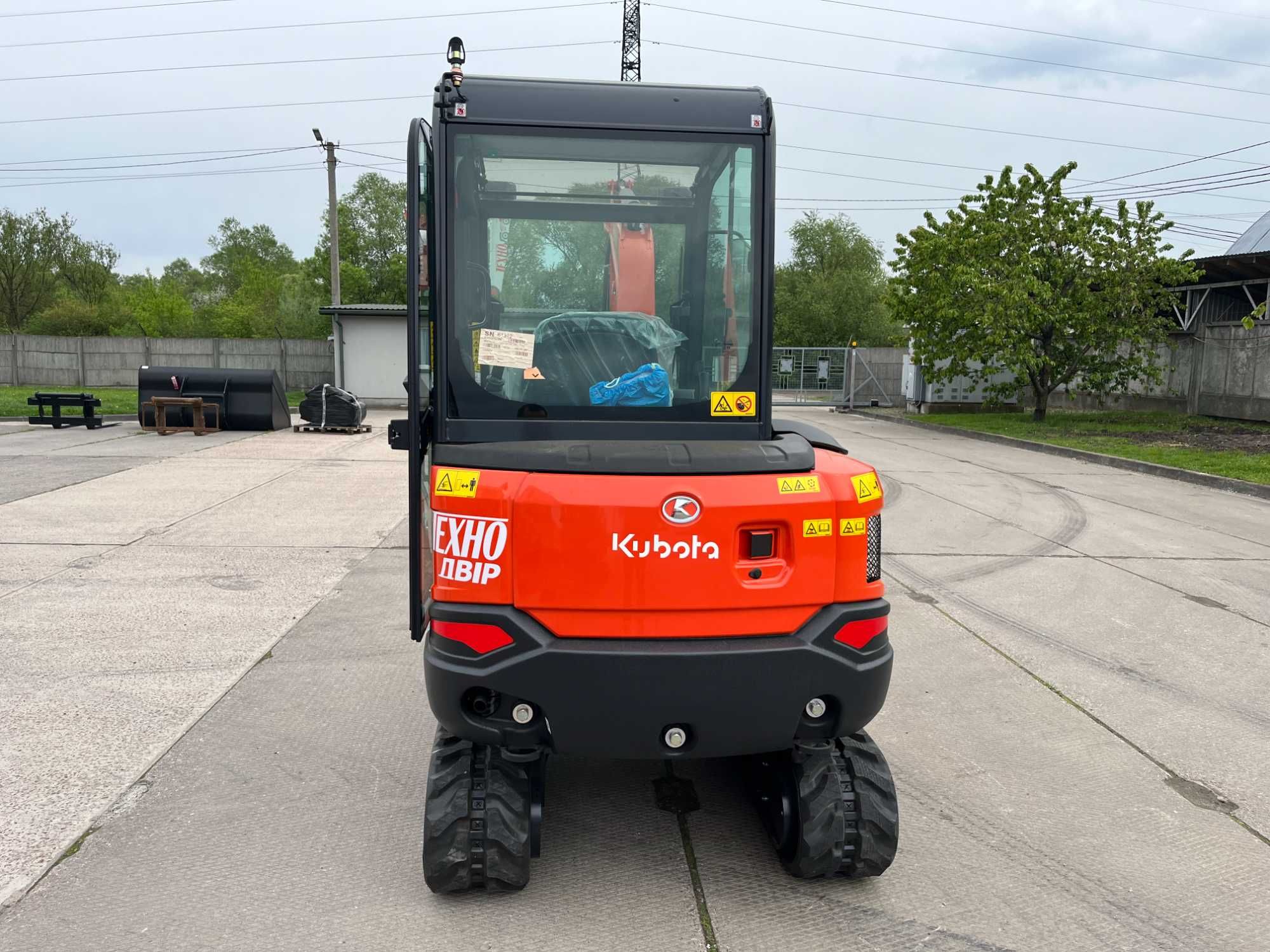 Міні-екскаватор Kubota KX27-4 НОВИЙ 2024 рік (JCB 26C/ Yanmar)