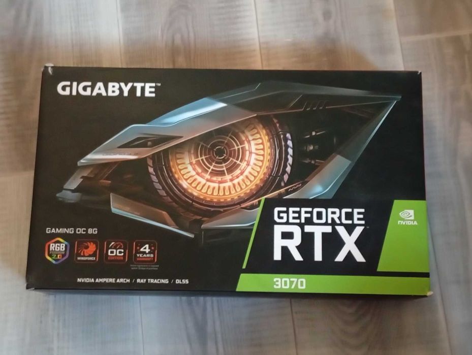 Видеокарта GIGABYTE GeForce RTX 3070 OC 8G