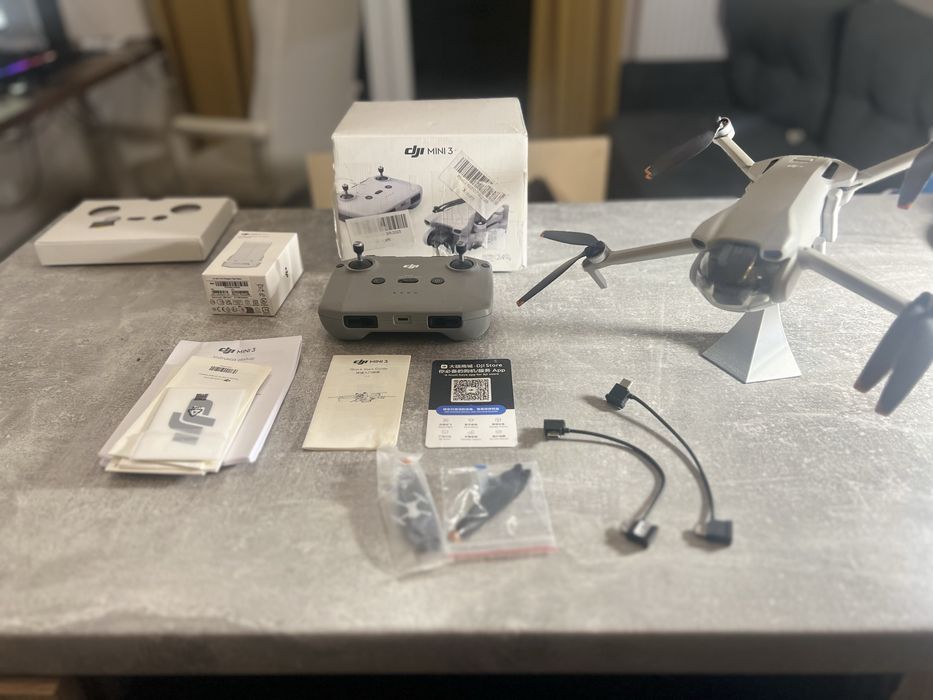 Dron dji mini 3 rc-n1 jak nowy