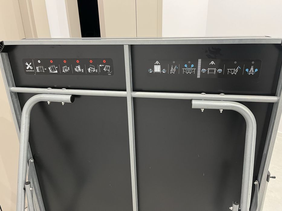 Stol do ping ponga tenisa stolowego Decathlon Pongori PPT 520 outdoor