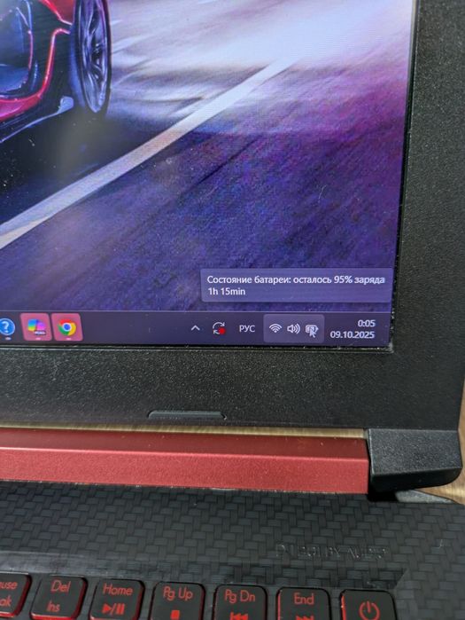 Ігровий Acer nitro 5 GTX1050 144Ghz матриця