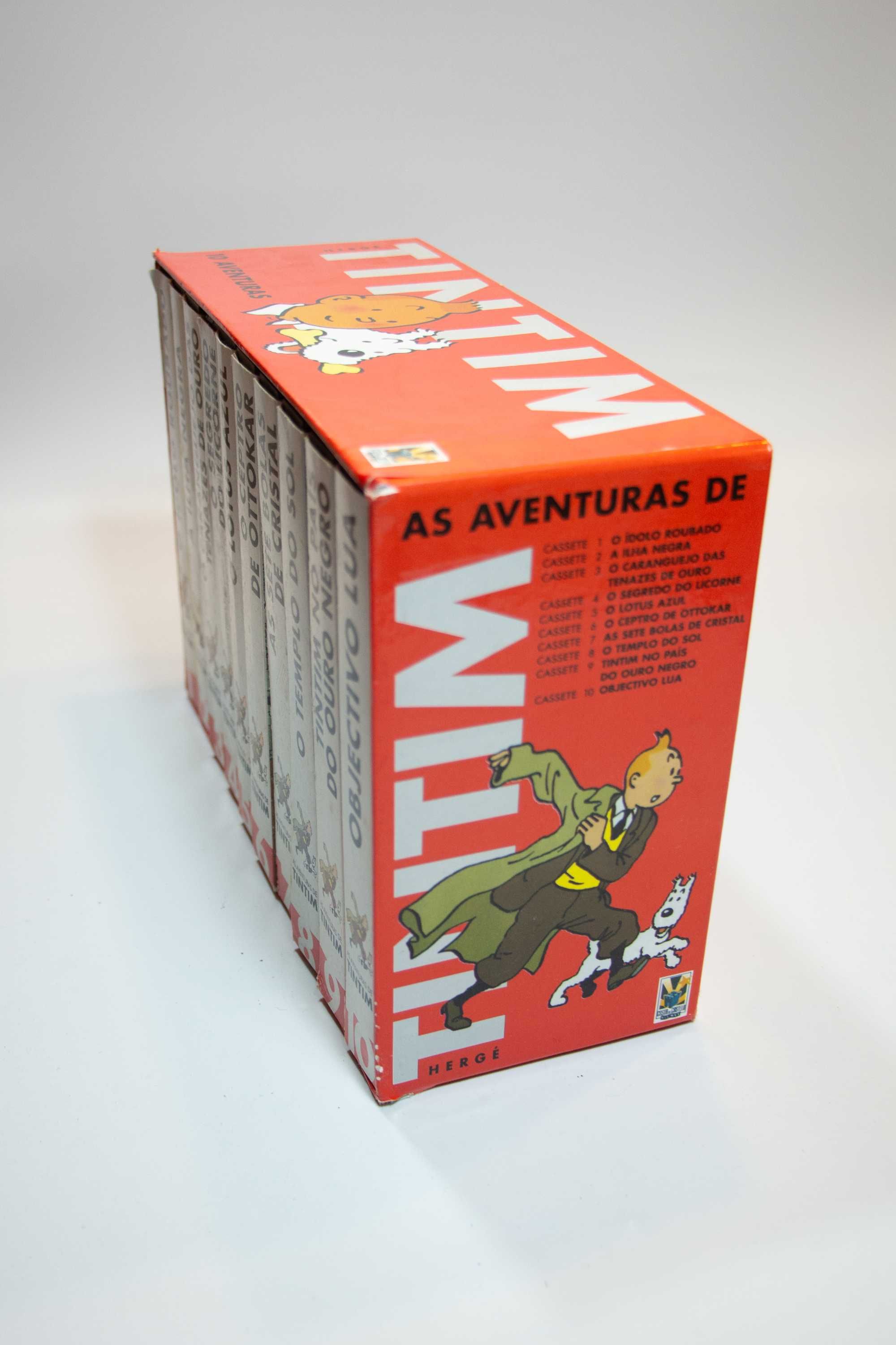 TINTIM - 10 Aventuras em VHS