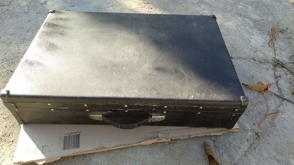 Алюминиевый кейс (чемодан) 50*70*12 из под усилителя