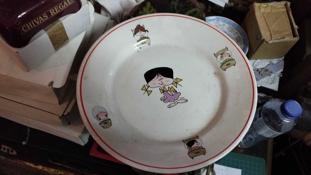 Conjunto de loiça criança fabrica de Sacavém