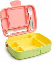 Munchkin pudełko pojemnik śniadaniówka do Szkoły LUNCH BOX + sztućce