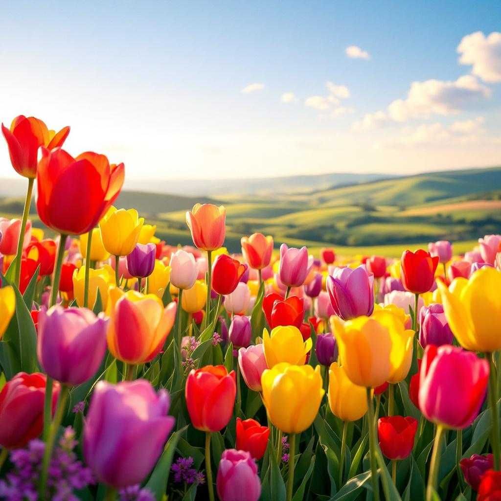 TULIPANY XXL Mix Cebulek TULIPANÓW 25 szt TULIPAN cebule DUŻE Kwiaty
