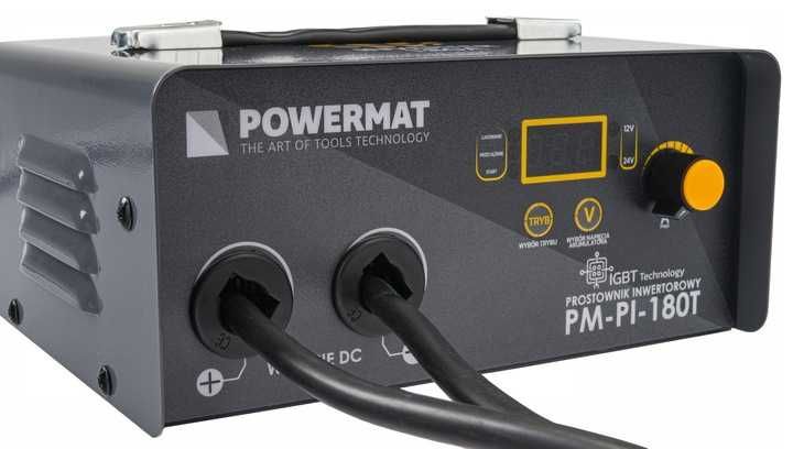 Prostownik AKUMULATOROWY Inwertorowy z Rozruchem 180A 12/24 V