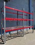 Regał paletowy magazynowy ROSSS 3400x1100x1825 mm Ocynk 3000 kg