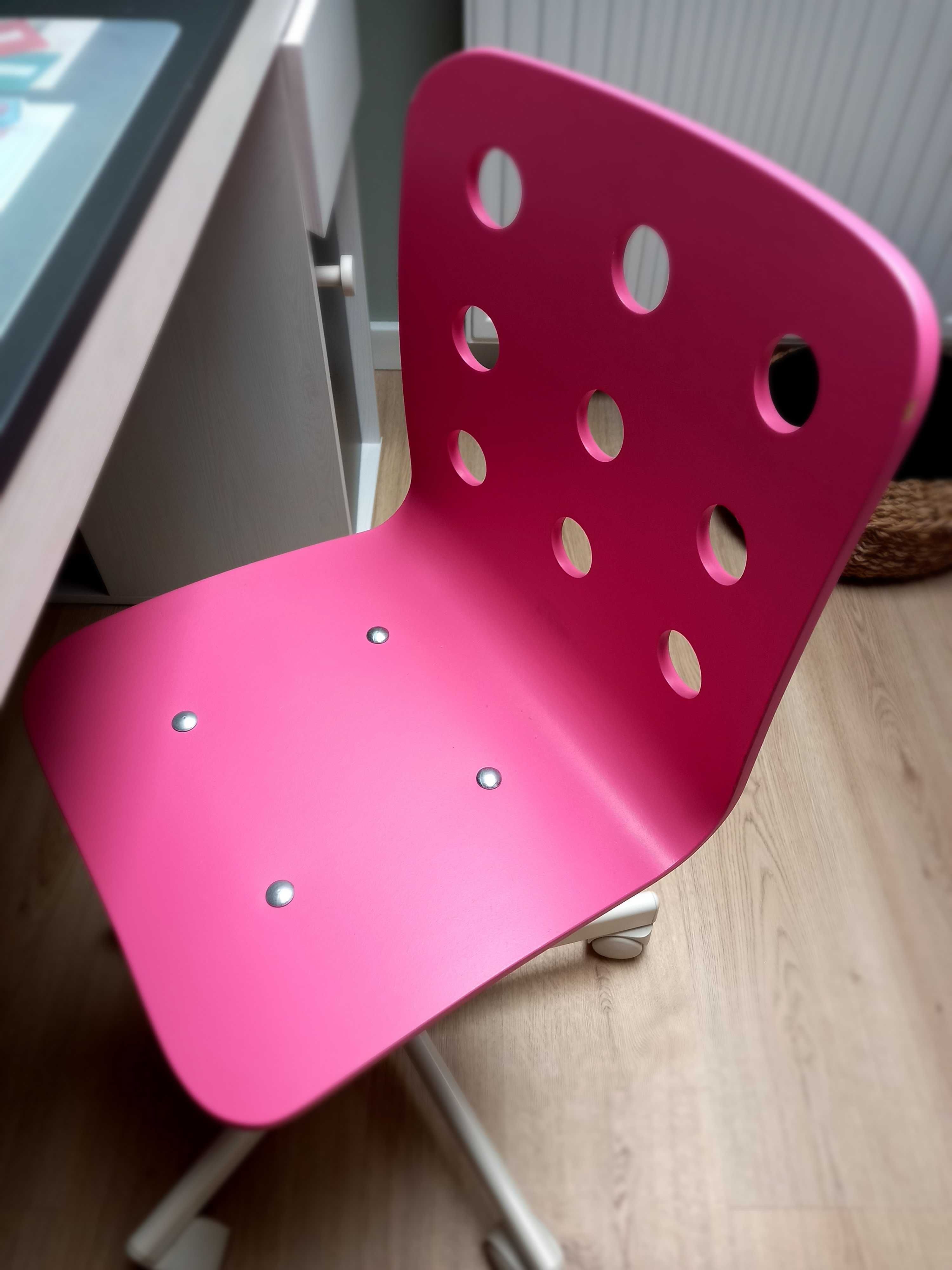 Krzesło dziecięce obrotowe biurowe IKEA Jules
