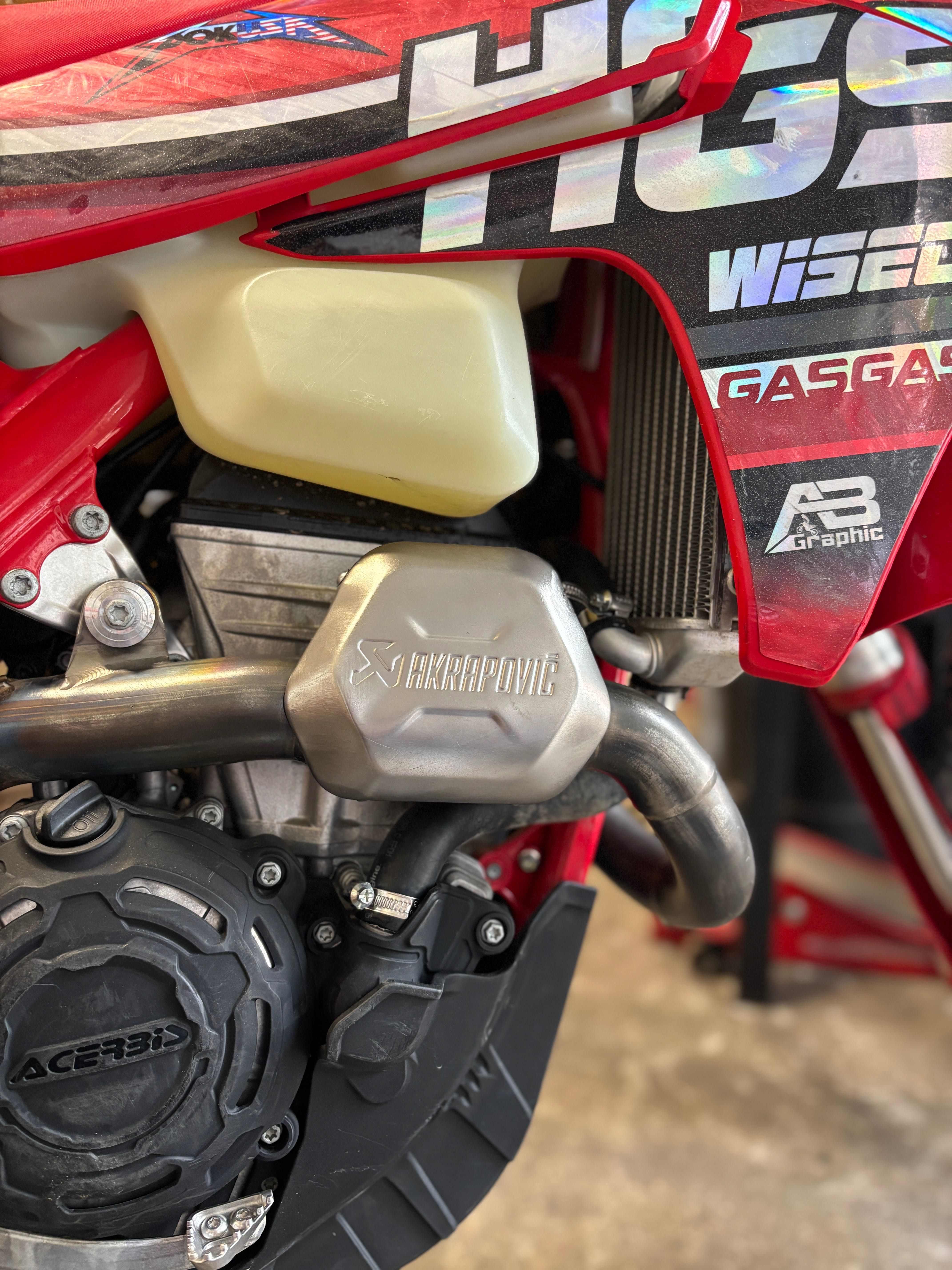 Akrapovic KTM EXC GAS GAS Husgvarna HGS