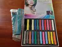 Hair chalk temporary hair color