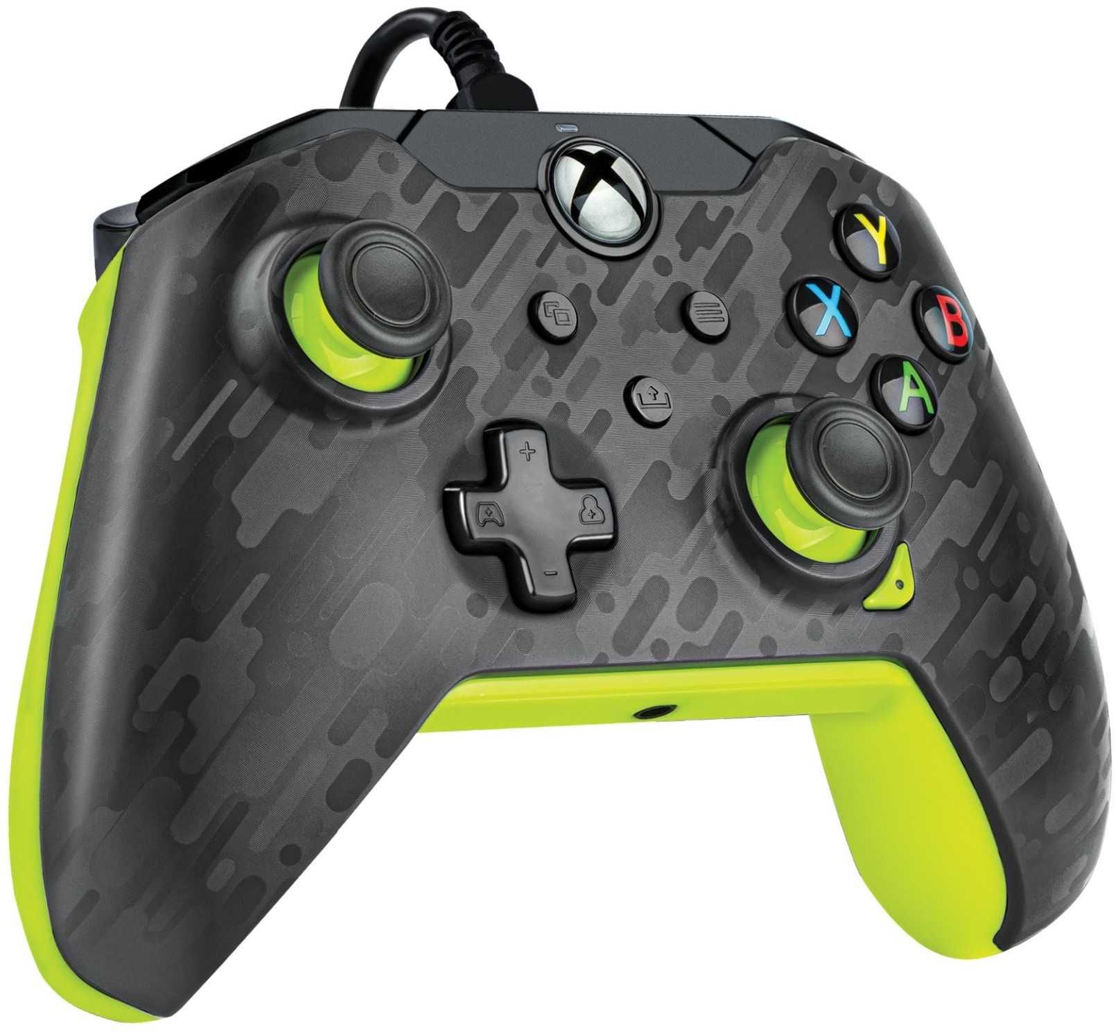 PDP Xbox Series Pad przewodowy Electric Carbon Xbox One