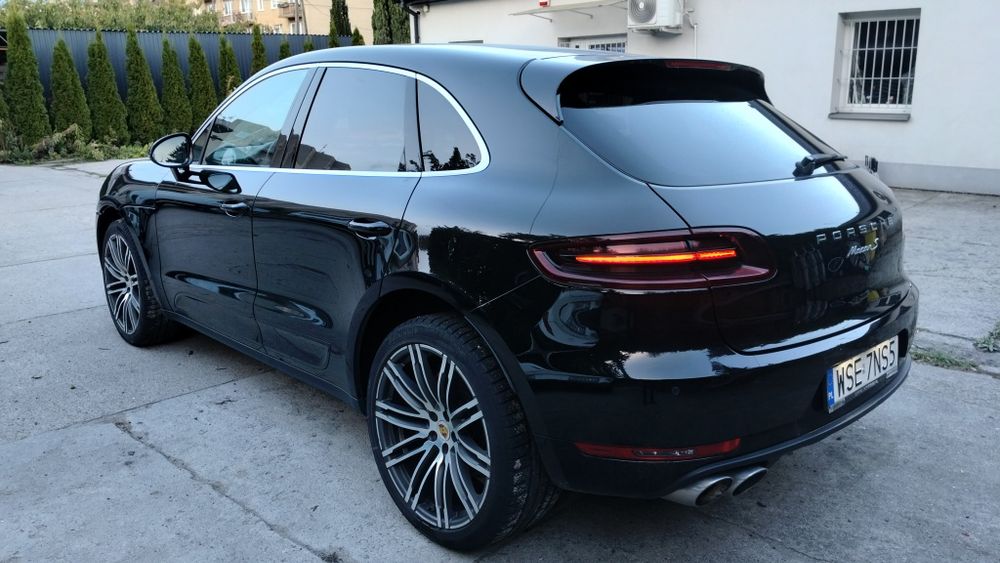 PORSCHE MACAN S 3.0D 258KM 4X4 BOSE PNEUMATYKA Hak Zarejstrowany w Pol