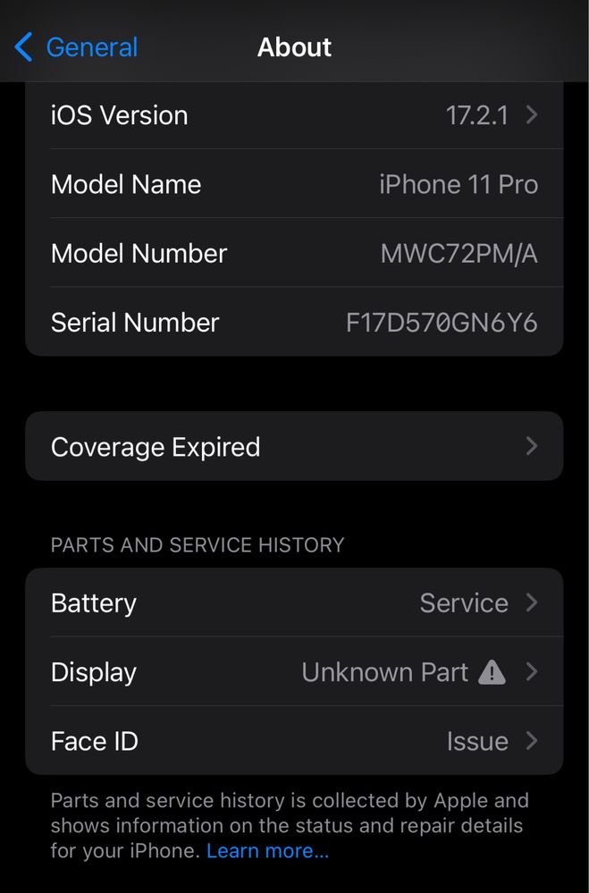 iPhone 11 pro 256gb gwiezdna szarosc