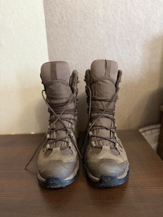Берці зимові Salomon Quest 4D Forces High Gore-Tex.Коричневі