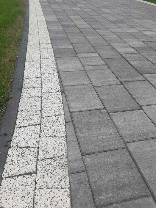 Kostka brukowa SPARTA Gladio 6 cm melanże zima nero