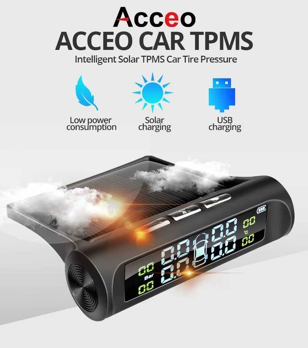Система контроля давления и температуры в шинах TPMS