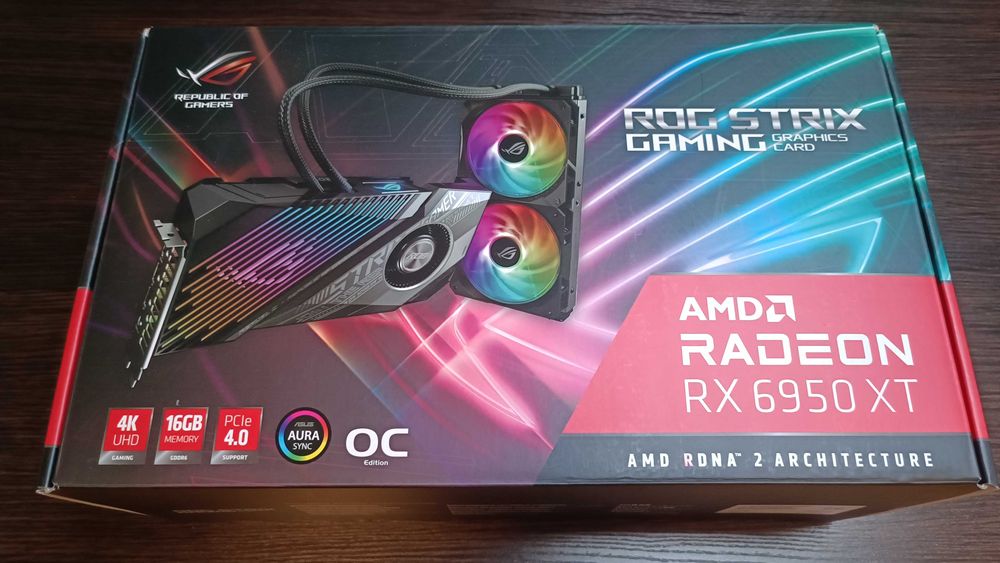 ROG Strix LC Radeon™ RX 6950 XT OC Edition 16GB GDDR6 на гарантії