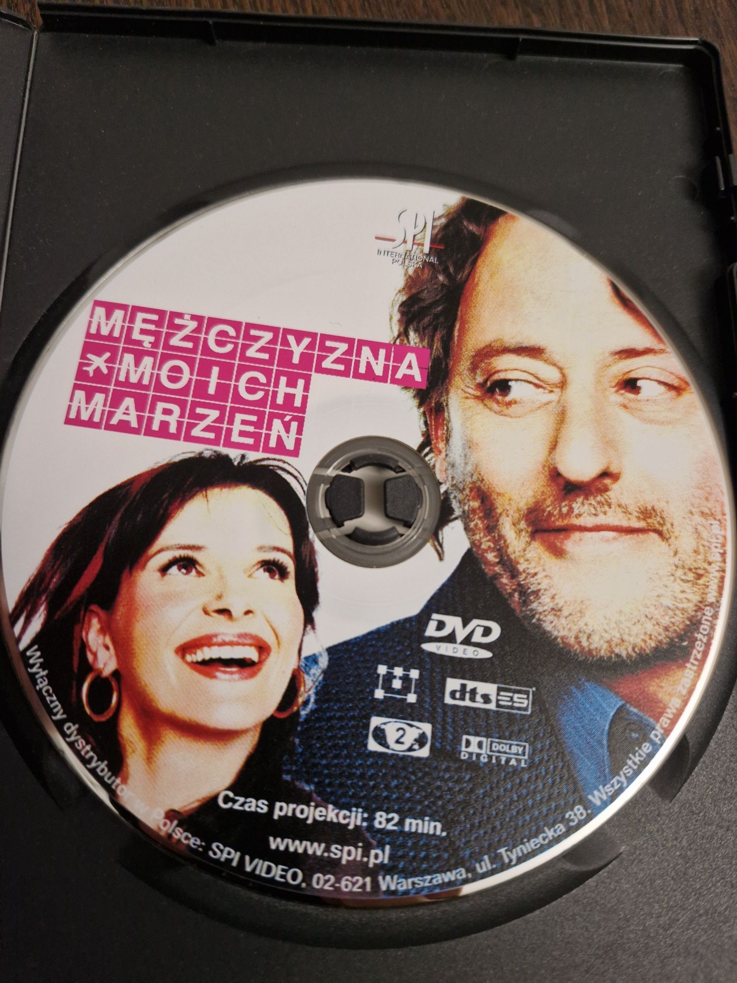 Film DVD Mężczyzna moich marzeń Jean Reno Juliette Binoche