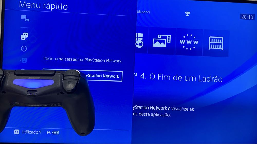 Playstation 4 comando versao 12.0