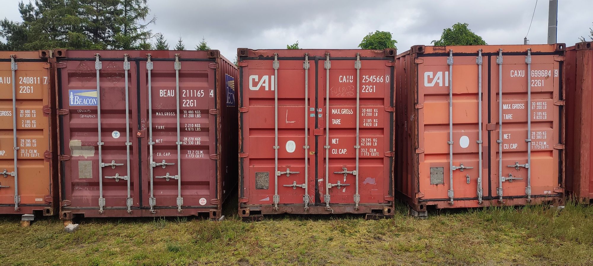 Kontener 20-stopowy - Transport