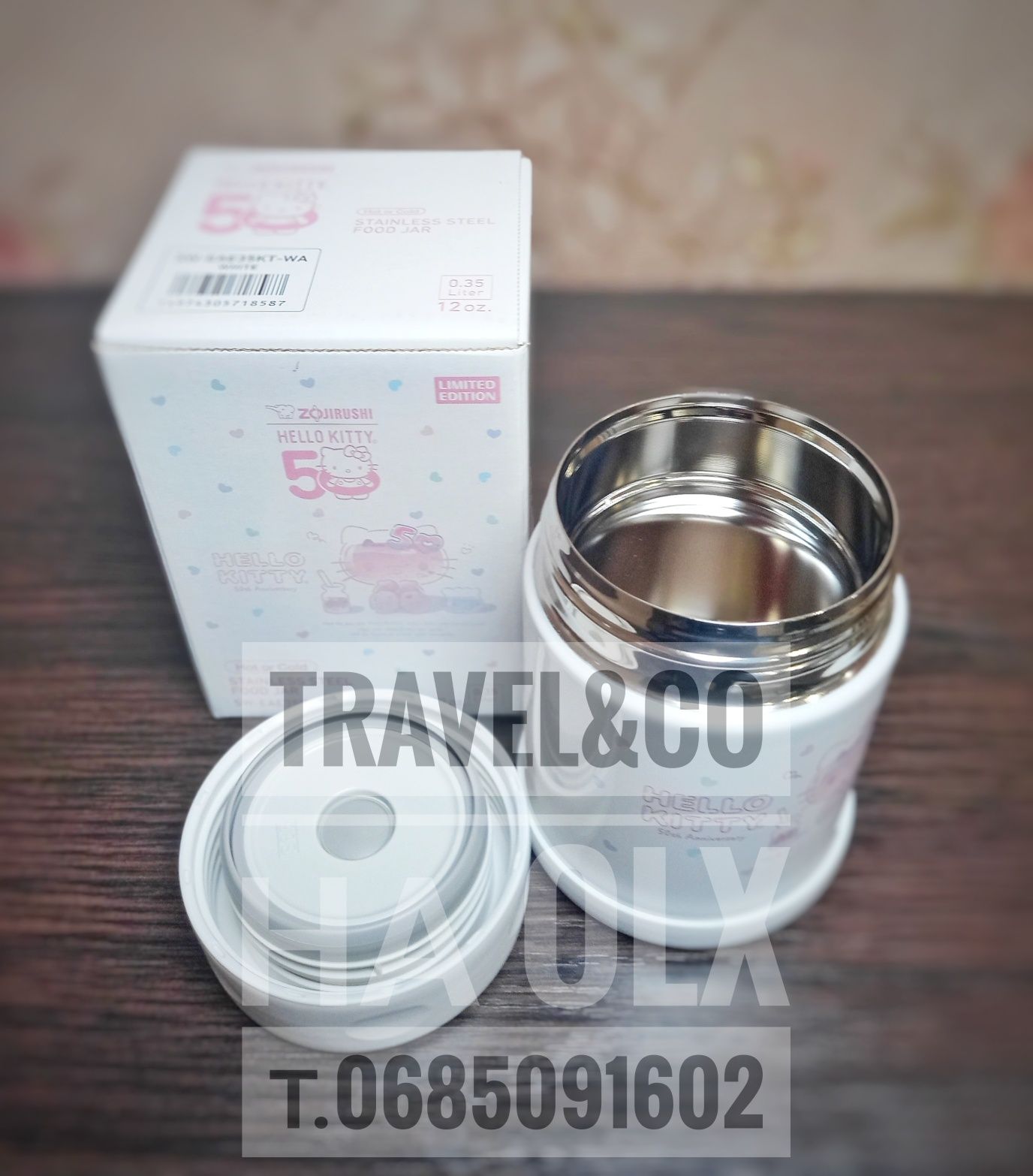 Термос Zojirushi SW-EAE35KT, HELLO KITTY (термокружка)