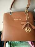 Skórzana torebka Michael Kors