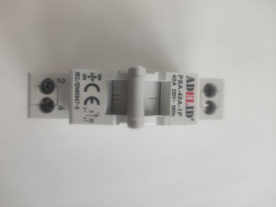 Перемикач резерву ADELID для Генератора або інвертора 40А