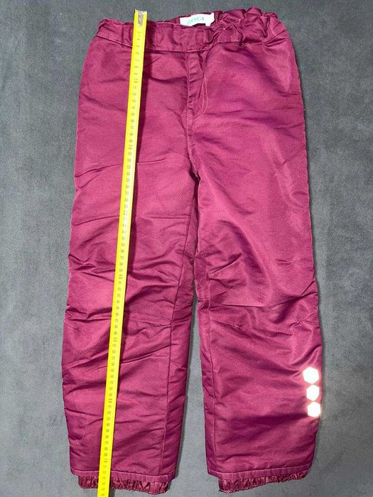Лыжные штаны р.122 Полукомбинезон на девочку Зимние штаны на девочку