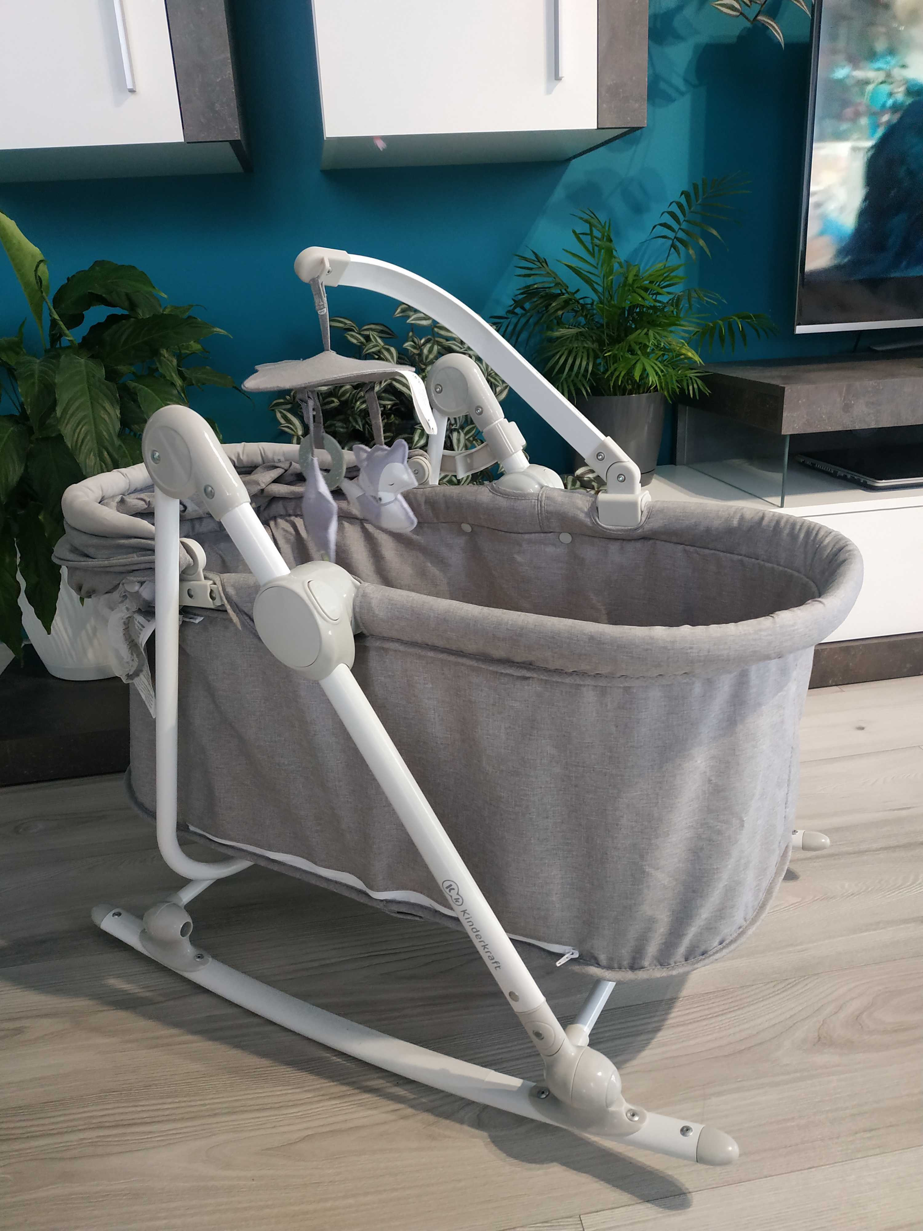 Łóżeczko Kinderkraft 5w1 UNIMO Stone Grey