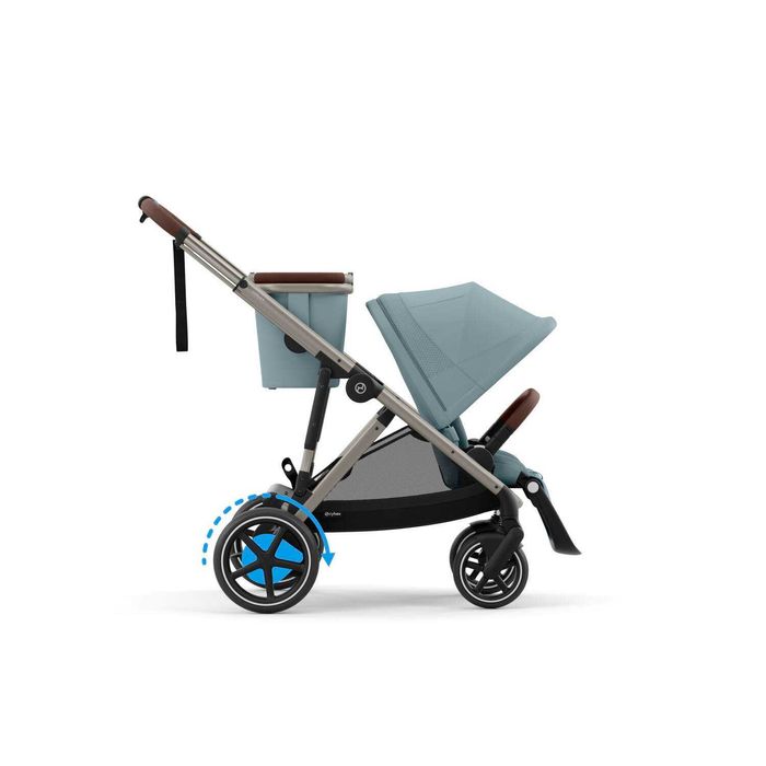 Cybex E-Gazelle S + gondola wózek rok po roku lub bliźniaczy